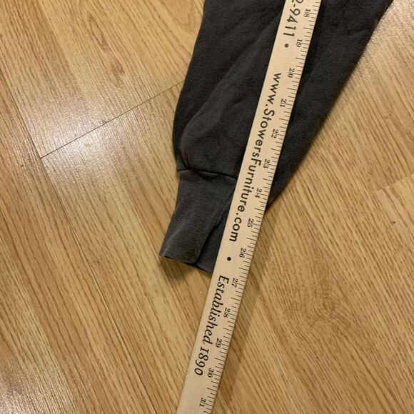 NSF Sweater Dress Womens Small Gray Hooded Asymmetrical Hem French Terry BOHO - Picture 9 of 16